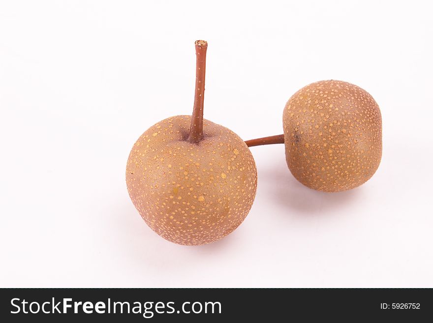 These are two small pears.