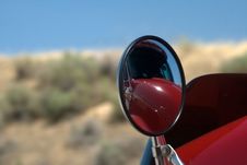 Reflections Of A Diesel Truck Mirror Stock Photos Reflections Of A Diesel Truck Mirror Stock Photos