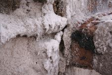Fragment Of A Wall By The Sea Stock Photo Fragment Of A Wall By The Sea Stock Photo