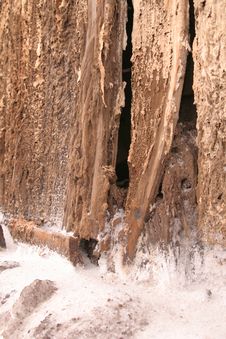 Fragment Of A Wall By The Sea Royalty Free Stock Image Fragment Of A Wall By The Sea Royalty Free Stock Image