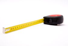 Measuring Yellow Tape Tool Royalty Free Stock Images