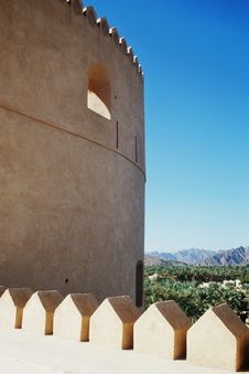 Fort In Oman Royalty Free Stock Photography Fort In Oman Royalty Free Stock Photography