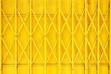 Yellow Grille Royalty Free Stock Photography Yellow Grille Royalty Free Stock Photography