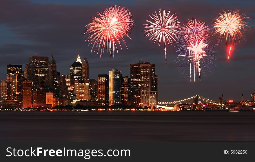 The Lower Manhattan Skyline