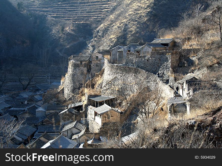 Village house of North China, Ming and Qing dynasty style