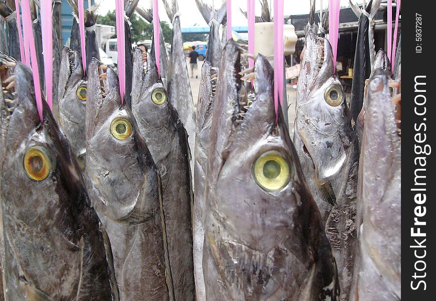 Salted Fish In The Sun