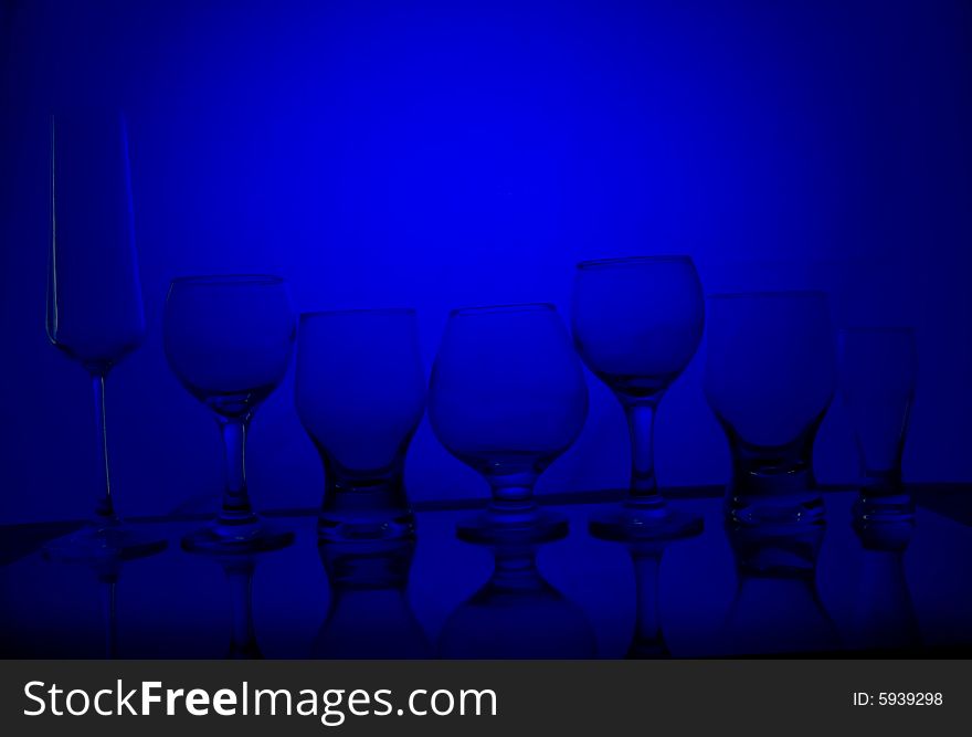 Number of glasses for different alcohol