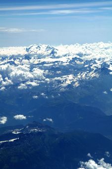 Aerial View Of Swiss Alps Royalty Free Stock Images Aerial View Of Swiss Alps Royalty Free Stock Images