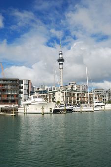 Yachts At Auckland Harbor Stock Image Yachts At Auckland Harbor Stock Image