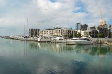 Yachts At Auckland Harbor Royalty Free Stock Images Yachts At Auckland Harbor Royalty Free Stock Images