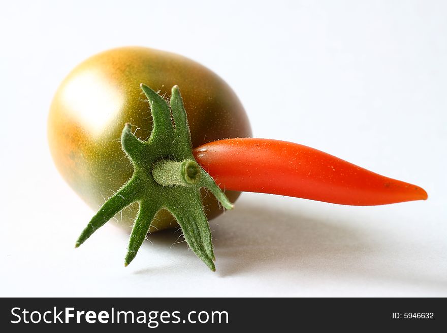 Strange tomato