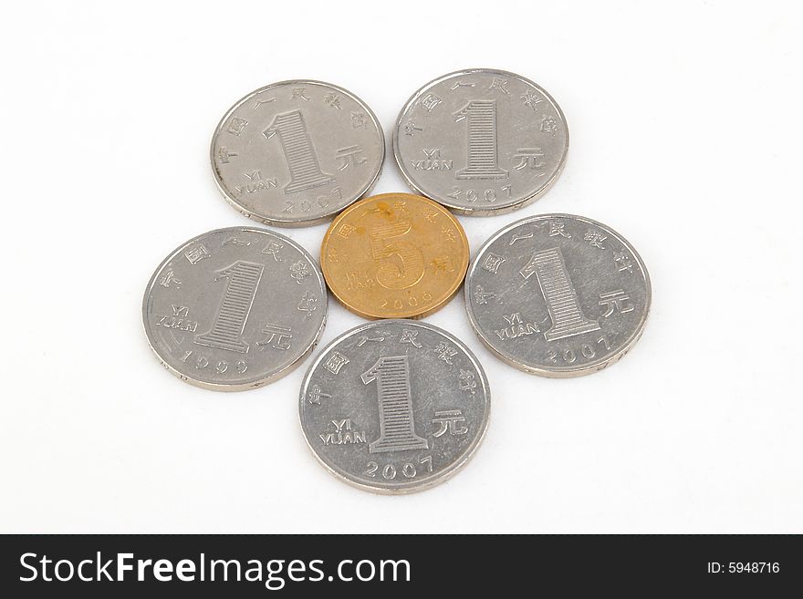 These are some small coin.