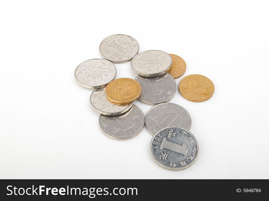 These are some small coin.