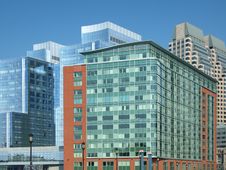 Modern Office Buildings Royalty Free Stock Photography Modern Office Buildings Royalty Free Stock Photography