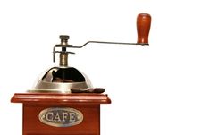 Old-fashioned Coffee Grinder Royalty Free Stock Photography Old-fashioned Coffee Grinder Royalty Free Stock Photography