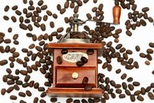 Old-fashioned Coffee Grinder Stock Photos Old-fashioned Coffee Grinder Stock Photos