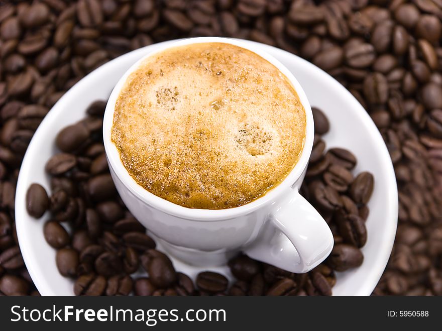 A Cup Of Fresh Espresso