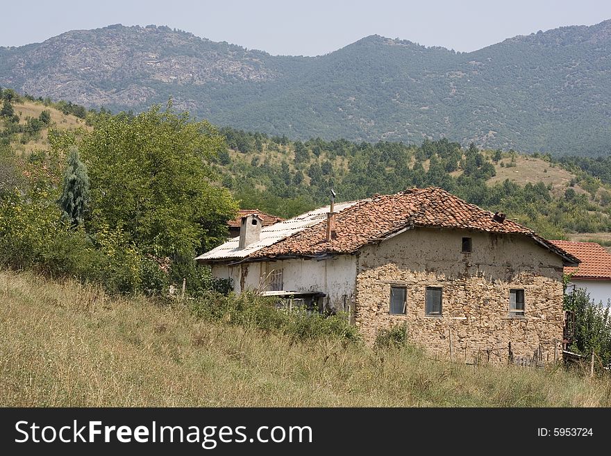 Old house 	in small village