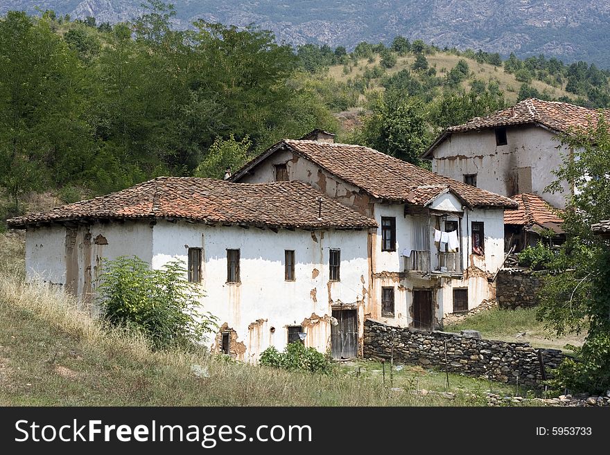 Old house 	in small village