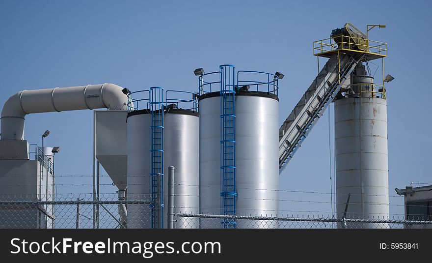 Processing Plant Silos