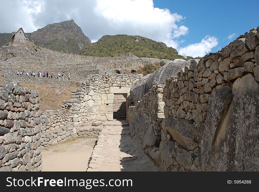 Ruins On Machu-picchu 2