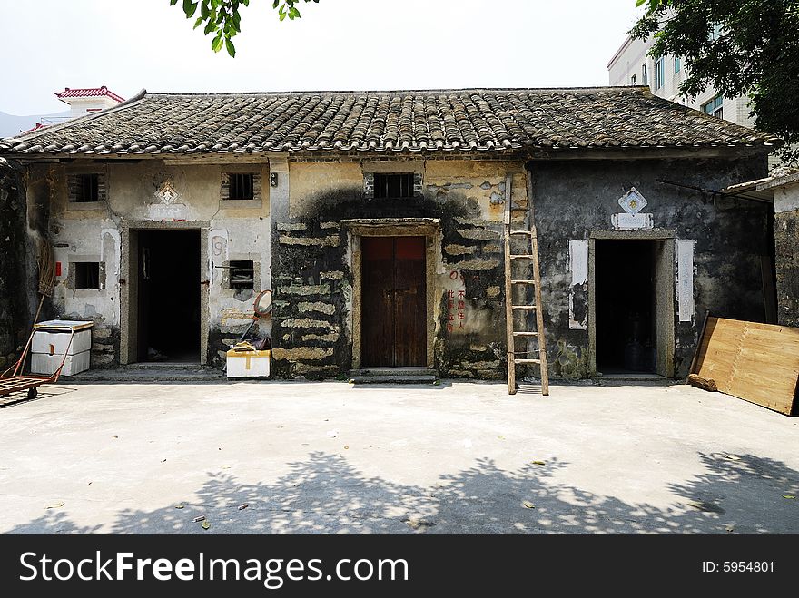 Ancient fishing village of Shenzhen Housing. Ancient fishing village of Shenzhen Housing