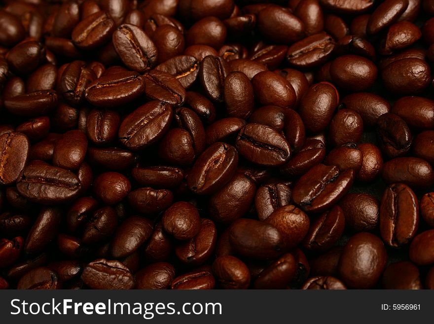 Coffee Beans And Scoop