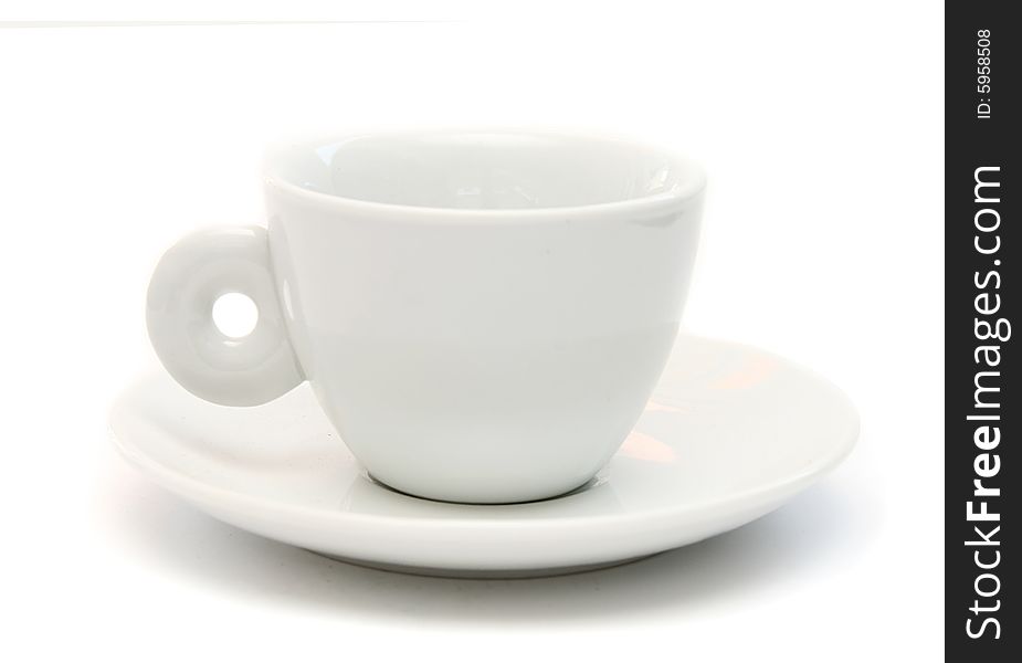 Cup for coffee it is isolated on a white background