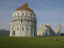 Pisa Tover, Chatedral. Stock Photography