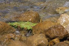 Rocks In The Sea Royalty Free Stock Photo Rocks In The Sea Royalty Free Stock Photo