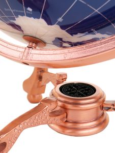 Globe Compass Stock Photo Globe Compass Stock Photo