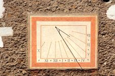 Old Sundial Royalty Free Stock Image Old Sundial Royalty Free Stock Image