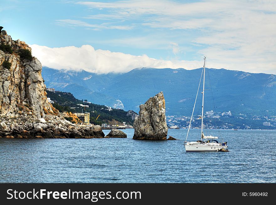 Yacht In Sea