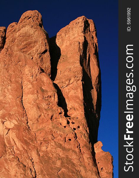 Interesting rock formation in Colorado.