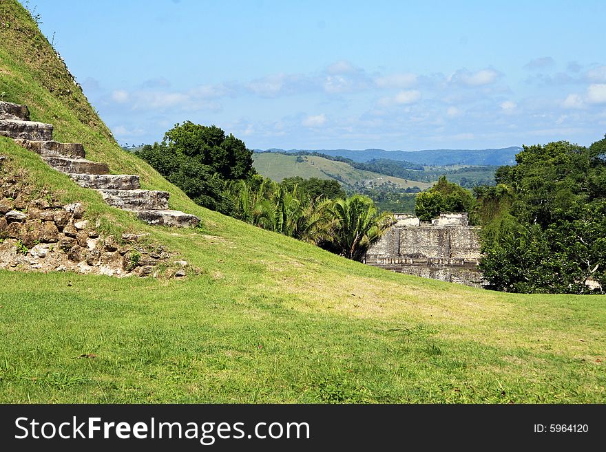 Maya ruins Xunantunich Beliz