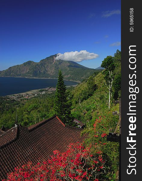 View At Alpine Lake Batur