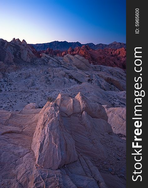 Colorful Rock Formation In Valley Of Fire