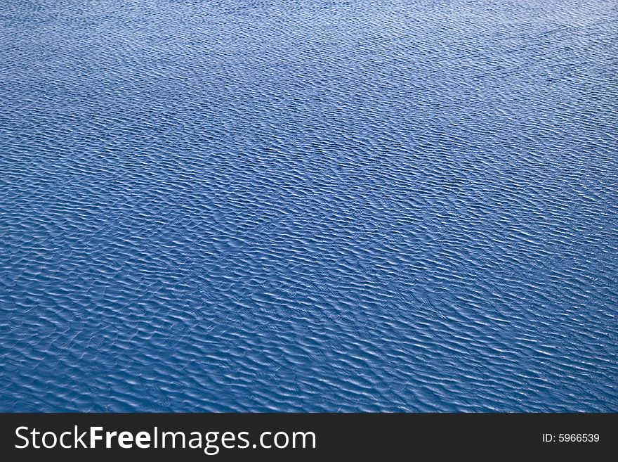 Ripples on the surface of a pool - landscape exterior