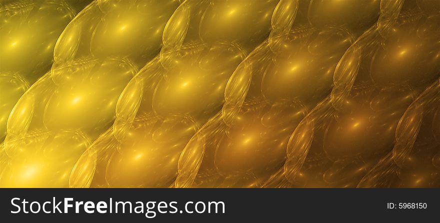 Fractal Eggs Illustration