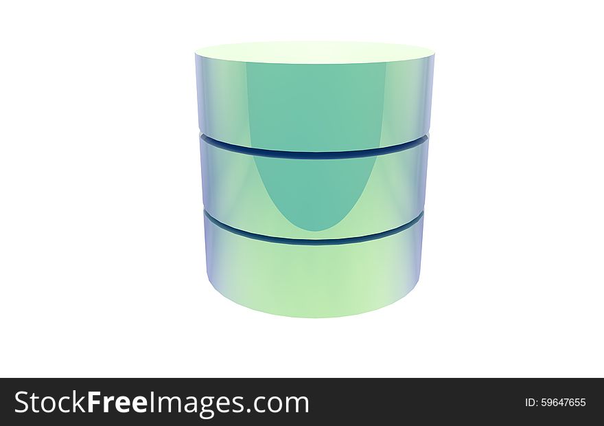 Blue Database Storage HDD Server Disks Hard Disk Drive