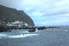 The Rocky Coast. Royalty Free Stock Photography The Rocky Coast. Royalty Free Stock Photography