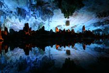 China-Guilin-Underground Fairyland Royalty Free Stock Images China-Guilin-Underground Fairyland Royalty Free Stock Images