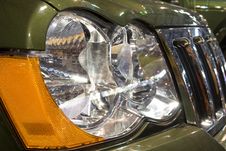 Close-up Of A New Modern Car Head Lamp Royalty Free Stock Photos Close-up Of A New Modern Car Head Lamp Royalty Free Stock Photos