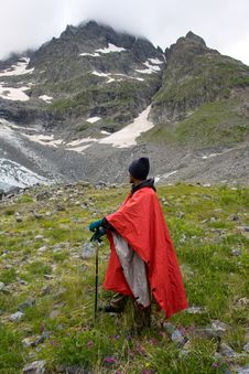 Free Man In Red Cape Stock Photos - 5979283
