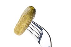 Pickled Gherkins Royalty Free Stock Images