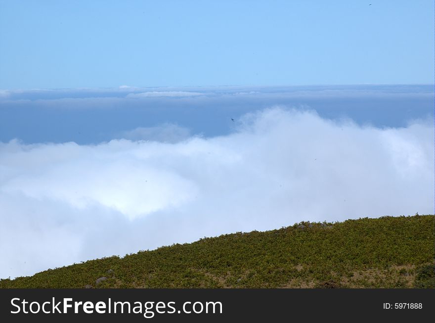 Plateau de Campo Grande, in the centre of the island of Madeira.