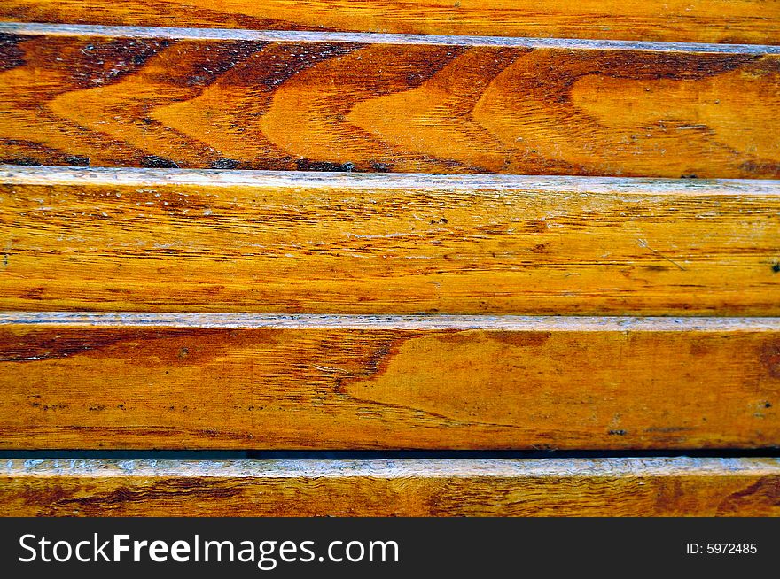 A classic close shot of a wooden texture