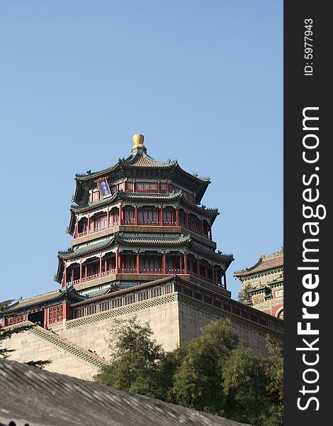 Beijing's landmark - Summer Palace, the Chinese government has restored the Summer Palace for the Beijing Olympics. Beijing's landmark - Summer Palace, the Chinese government has restored the Summer Palace for the Beijing Olympics.