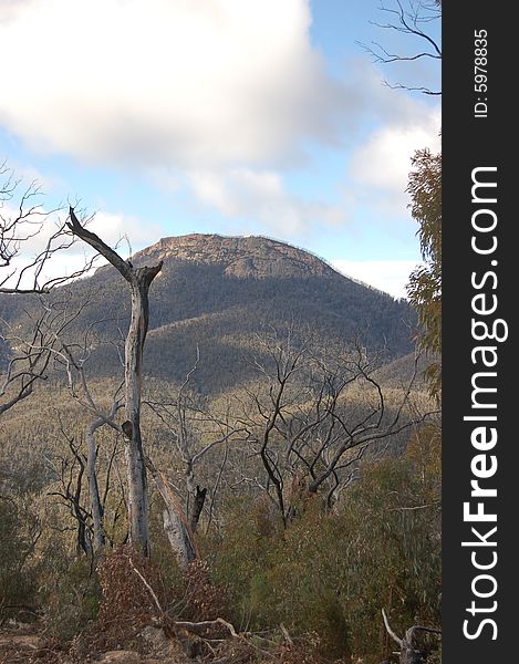 Mount Coree in the Brindabella Ranges in the ACT, Australia