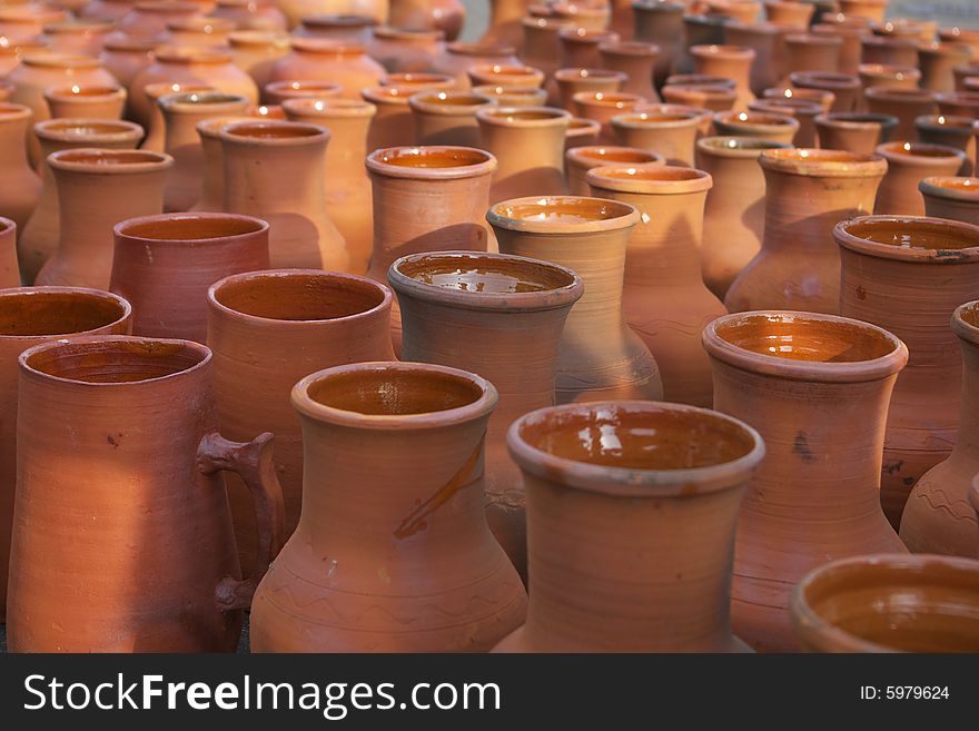 Ukrainian Traditional ceramics Cooking Pots. Ukrainian Traditional ceramics Cooking Pots